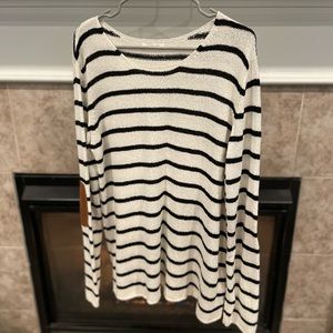 August Mist striped sweater